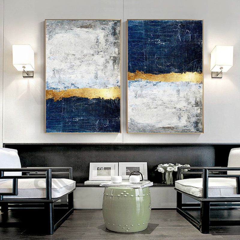 Modern abstract canvas decorative painting