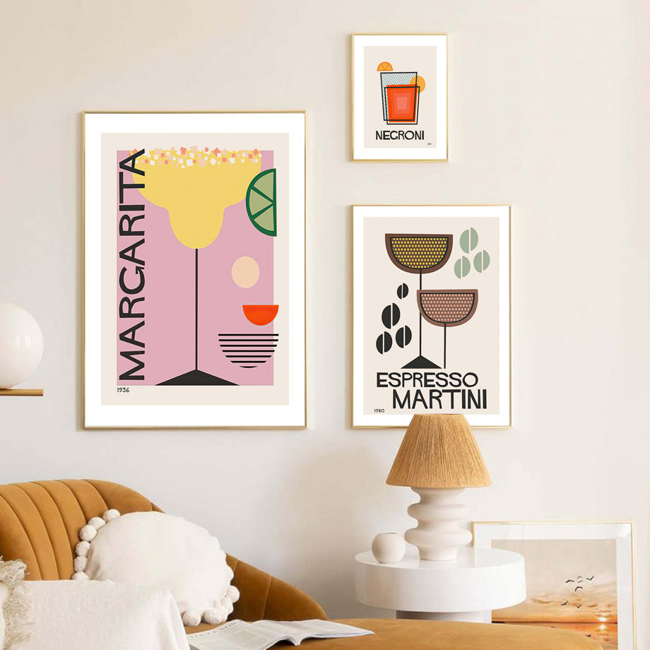 Spray Painted Rimless Nordic Porch Decoration