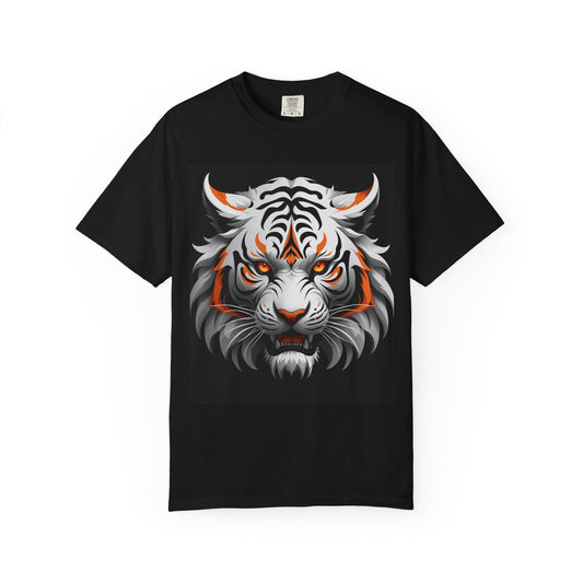 Ferocious Tiger Unisex T-Shirt | Unique Graphic Tee, Animal Lover Gift, Casual Wear, Statement Shirt, Cool Graphic Top