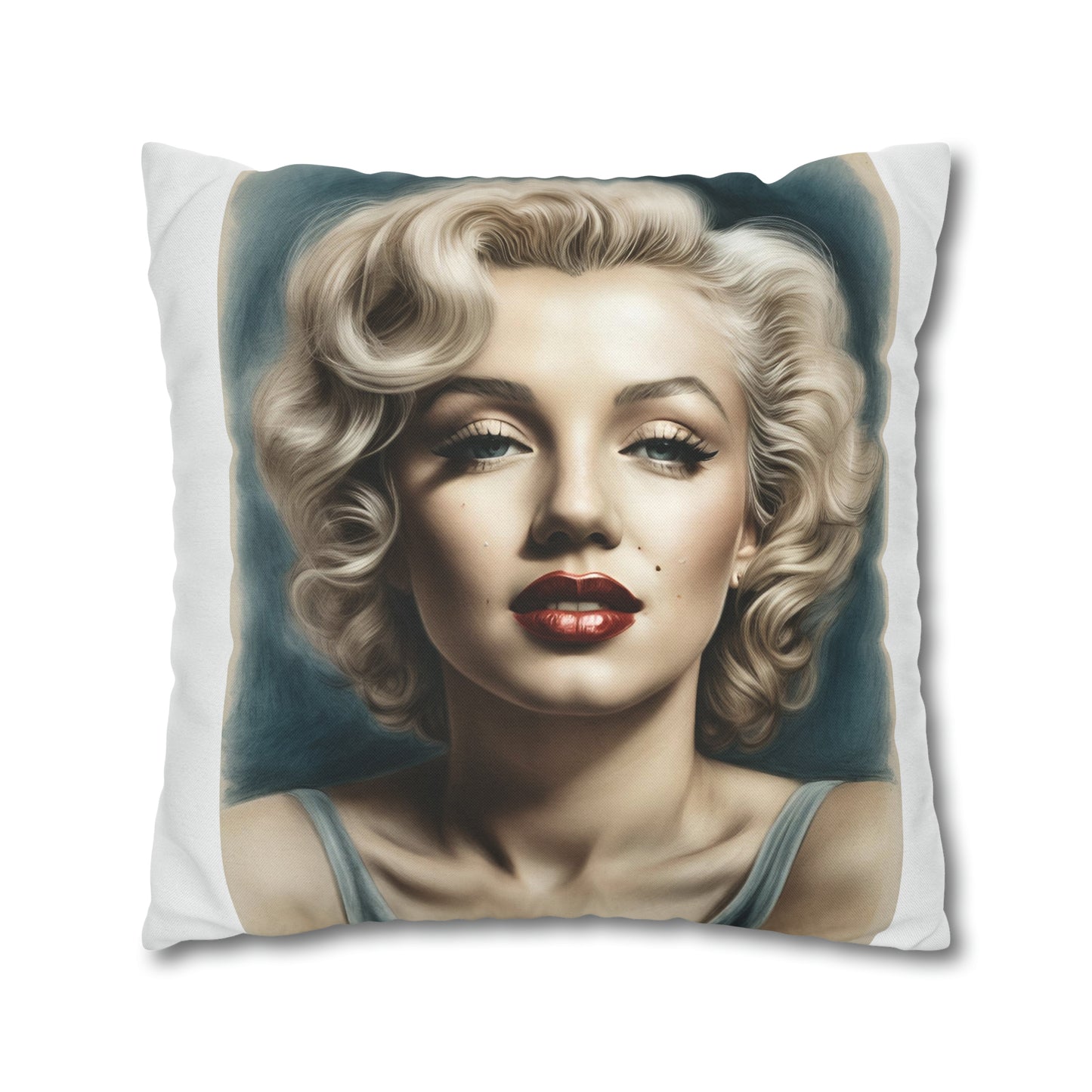 Spun Polyester Square Pillow Case