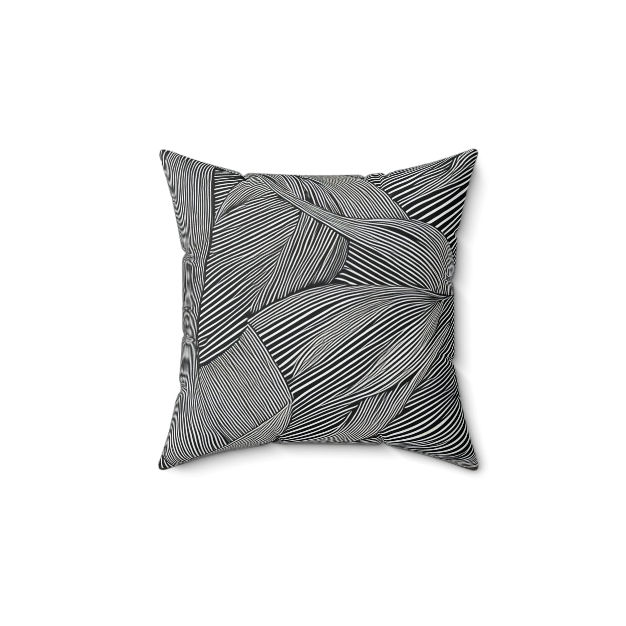 Spun Polyester Square Pillow