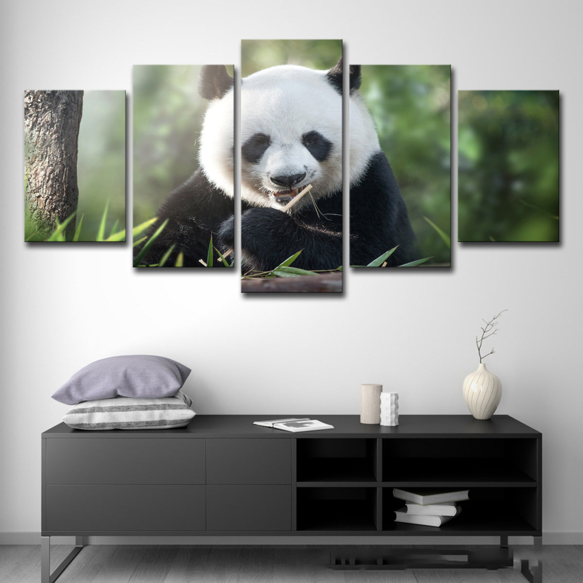 Panda canvas poster