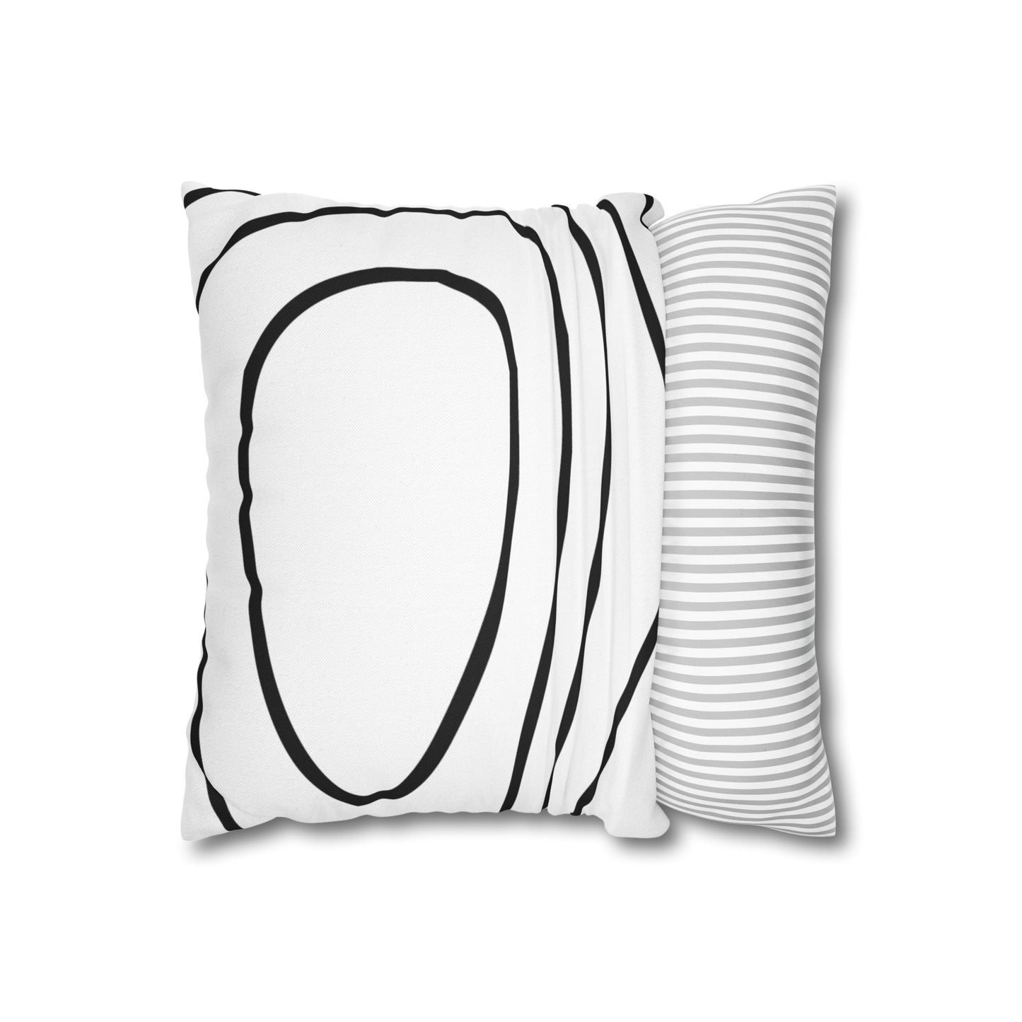 Spun Polyester Square Pillowcase