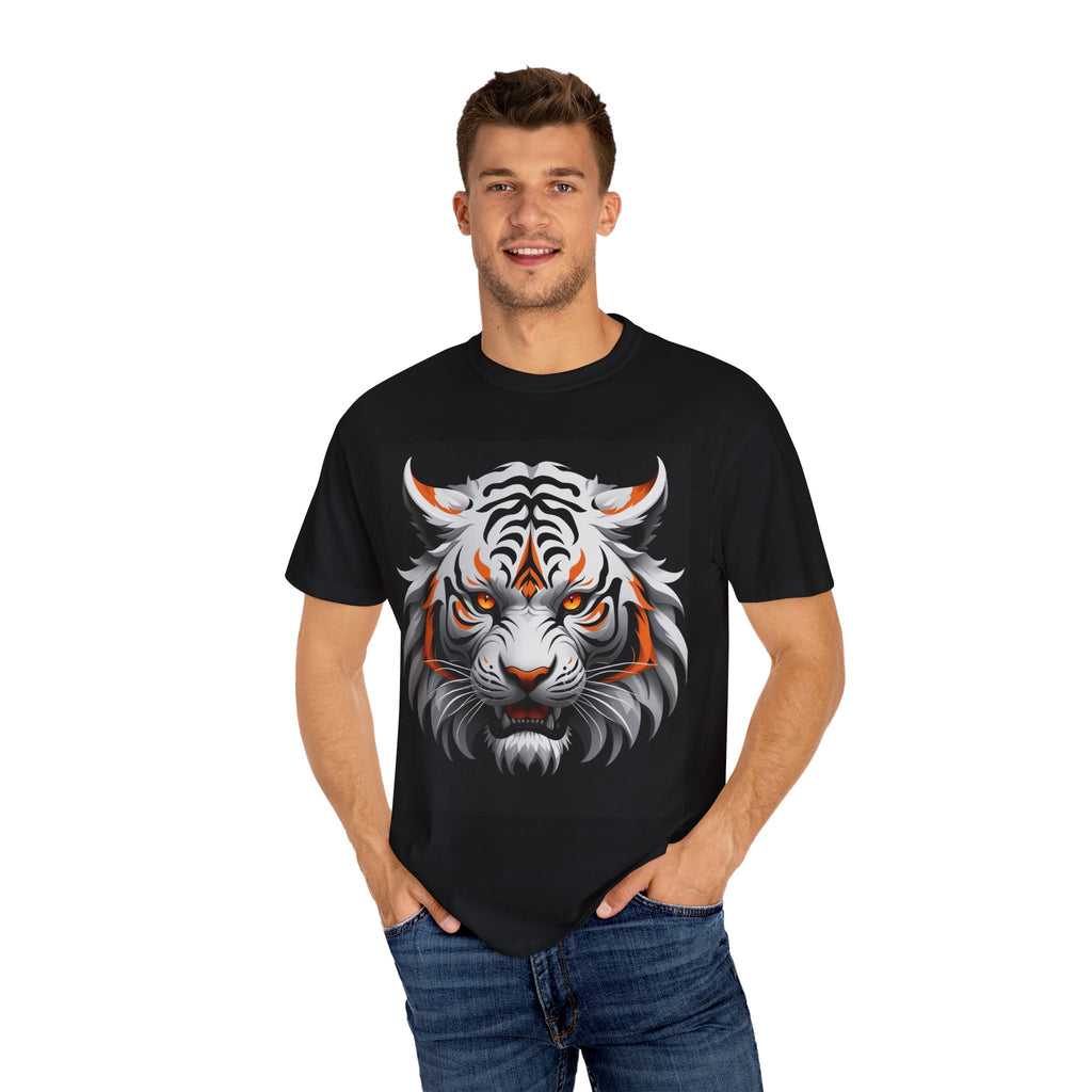 Ferocious Tiger Unisex T-Shirt | Unique Graphic Tee, Animal Lover Gift, Casual Wear, Statement Shirt, Cool Graphic Top