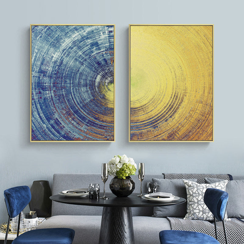 Circle abstract decorative painting