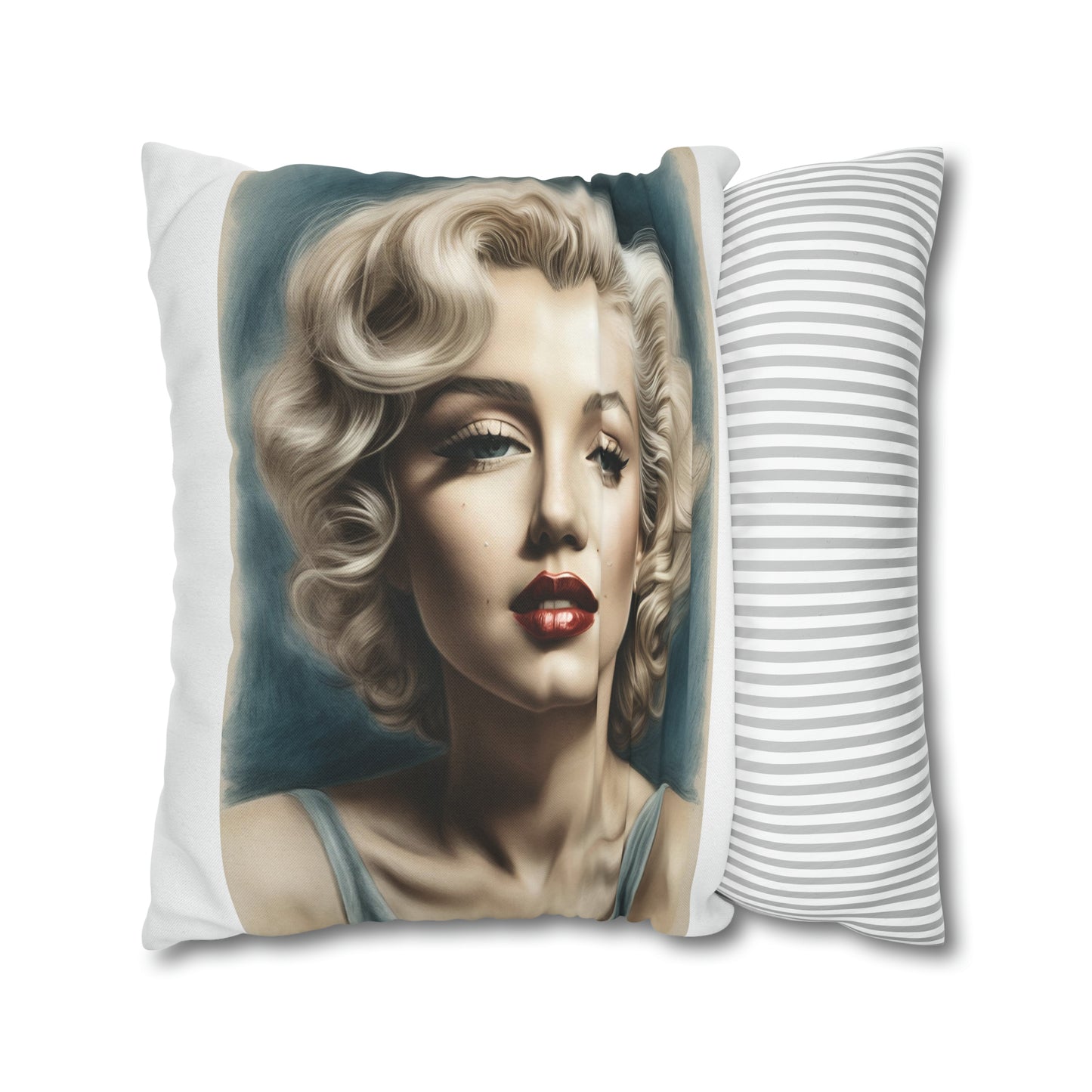 Spun Polyester Square Pillow Case