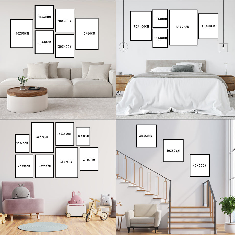 Spray Painted Rimless Nordic Porch Decoration