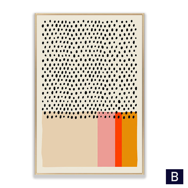 Art Print Modern Abstract Geometric Shapes