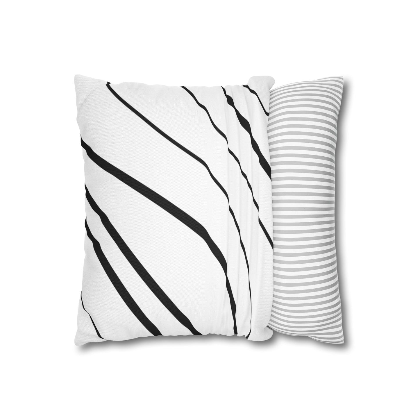 Spun Polyester Square Pillowcase