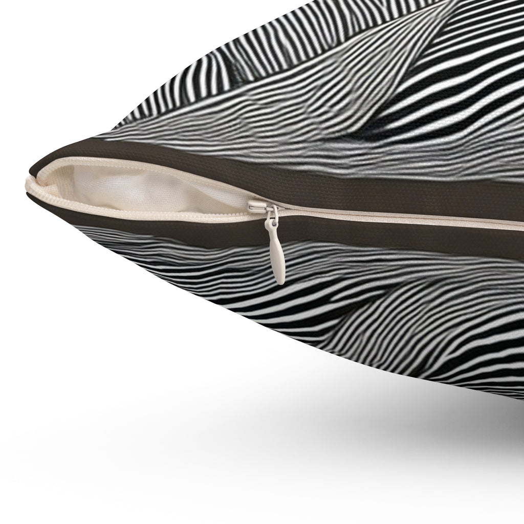 Spun Polyester Square Pillow