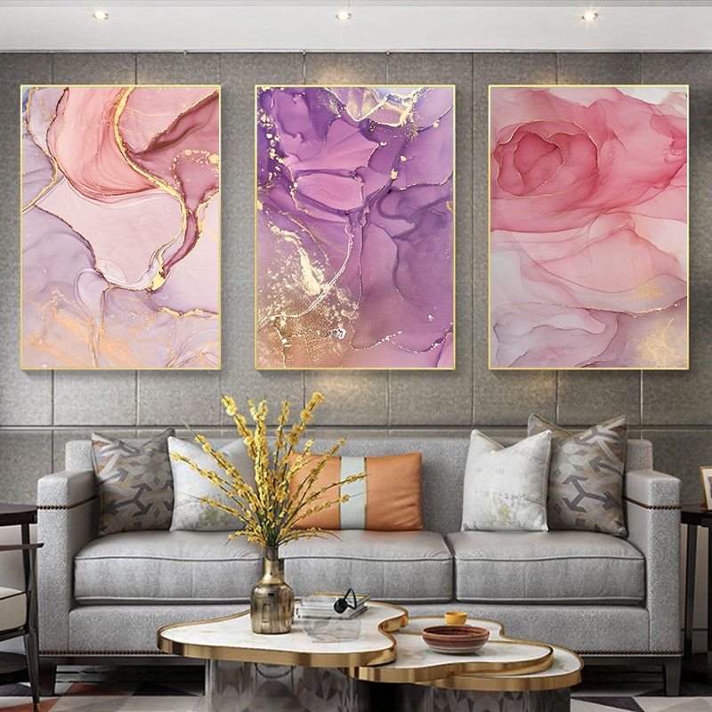 Nordic Style Abstract Art Decoration Painting