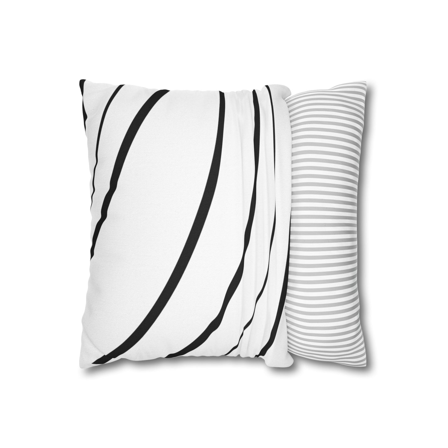 Spun Polyester Square Pillowcase