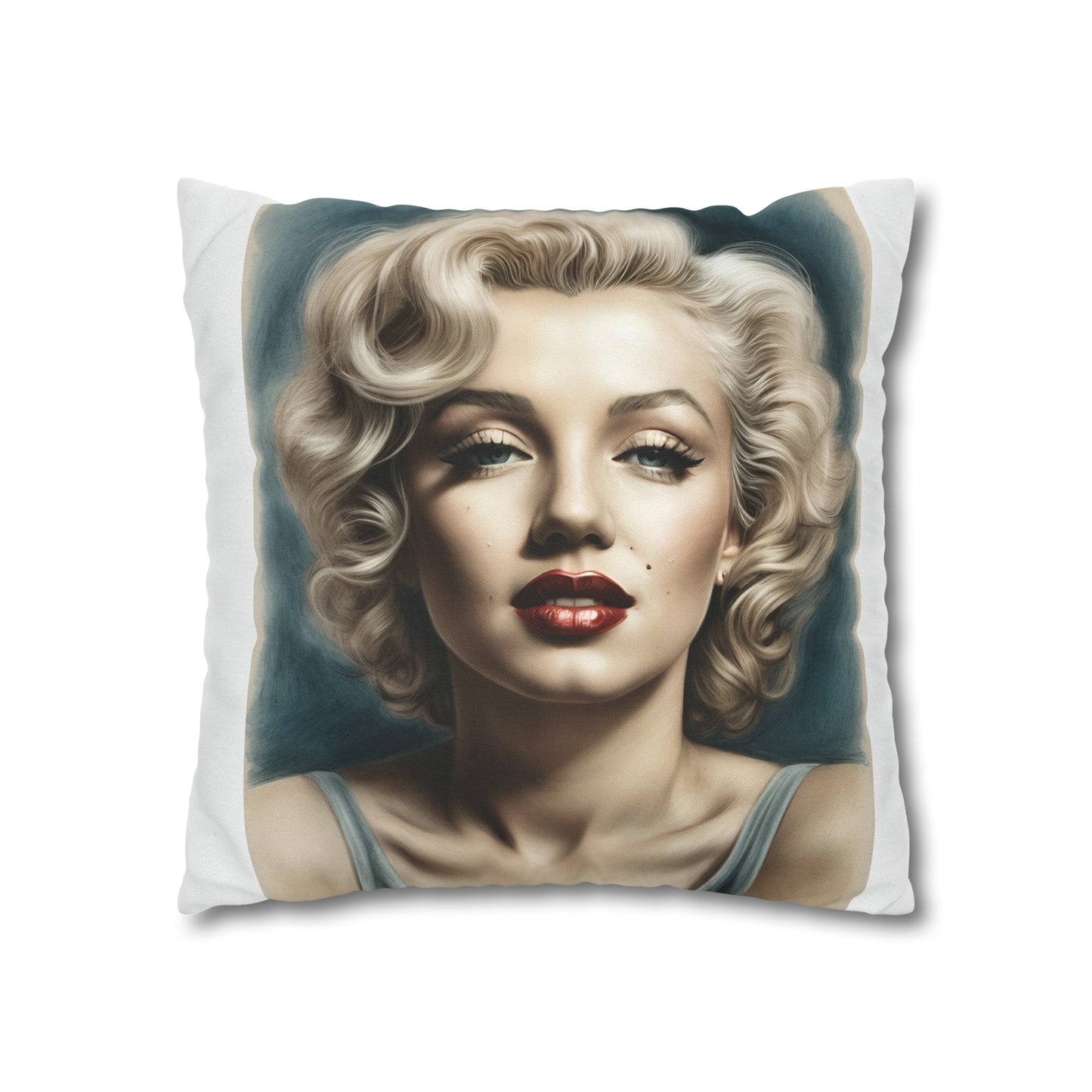 Spun Polyester Square Pillow Case