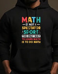 Men's Printed Hoodie math