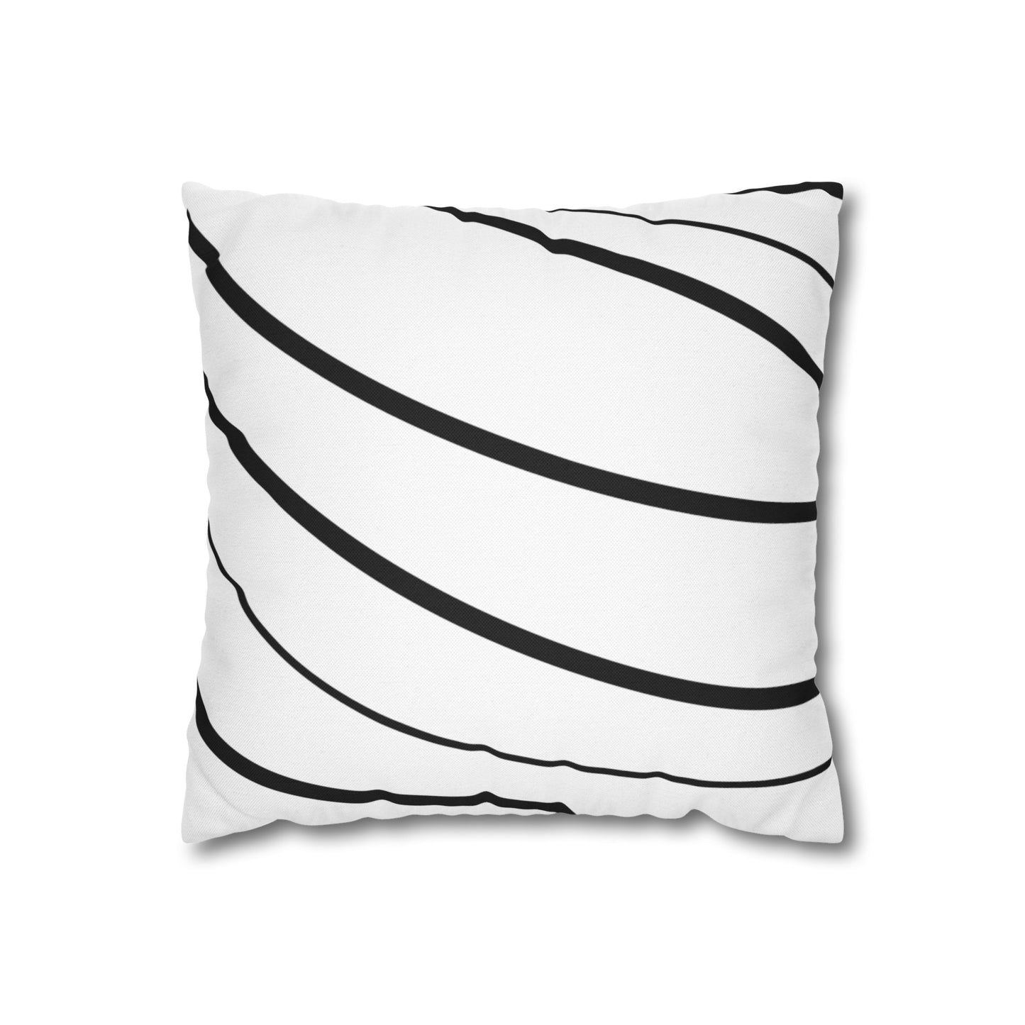 Spun Polyester Square Pillowcase