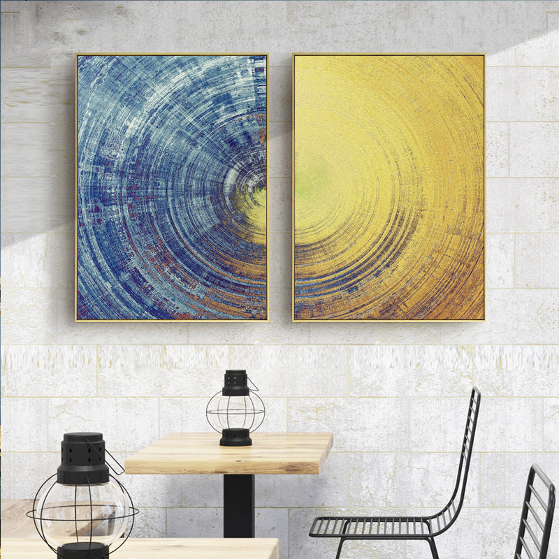 Circle abstract decorative painting