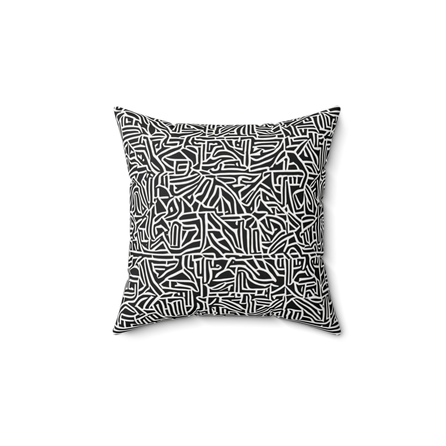 Spun Polyester Square Pillow