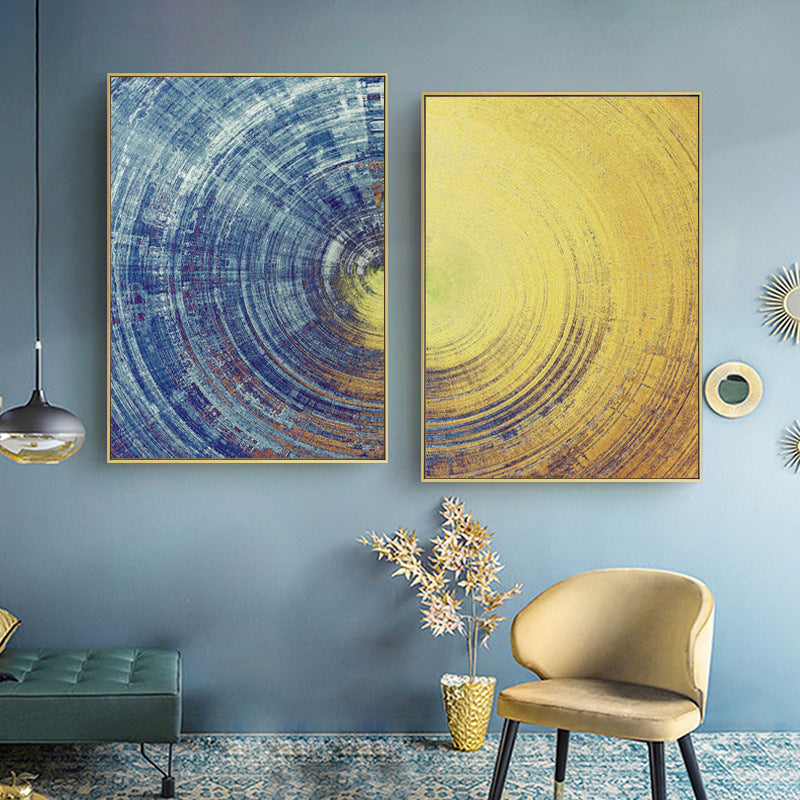 Circle abstract decorative painting