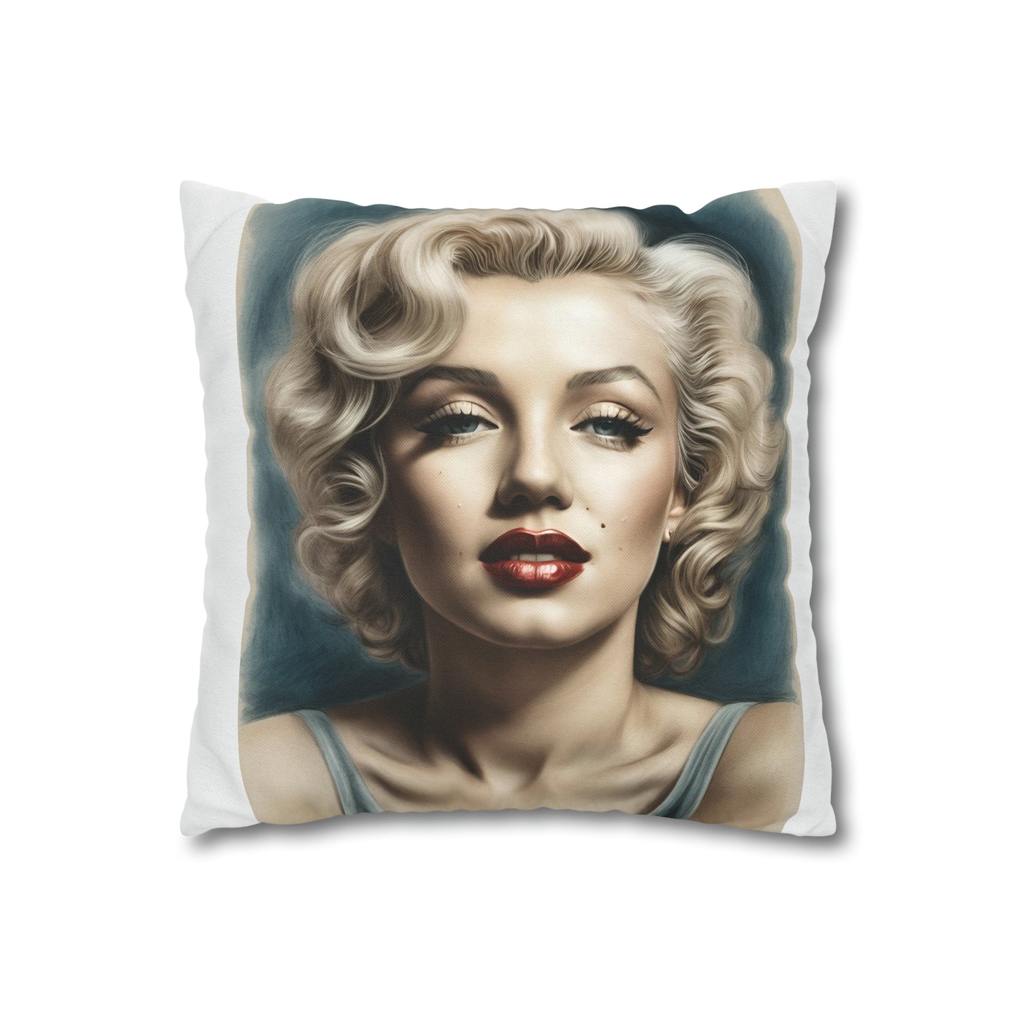 Spun Polyester Square Pillow Case