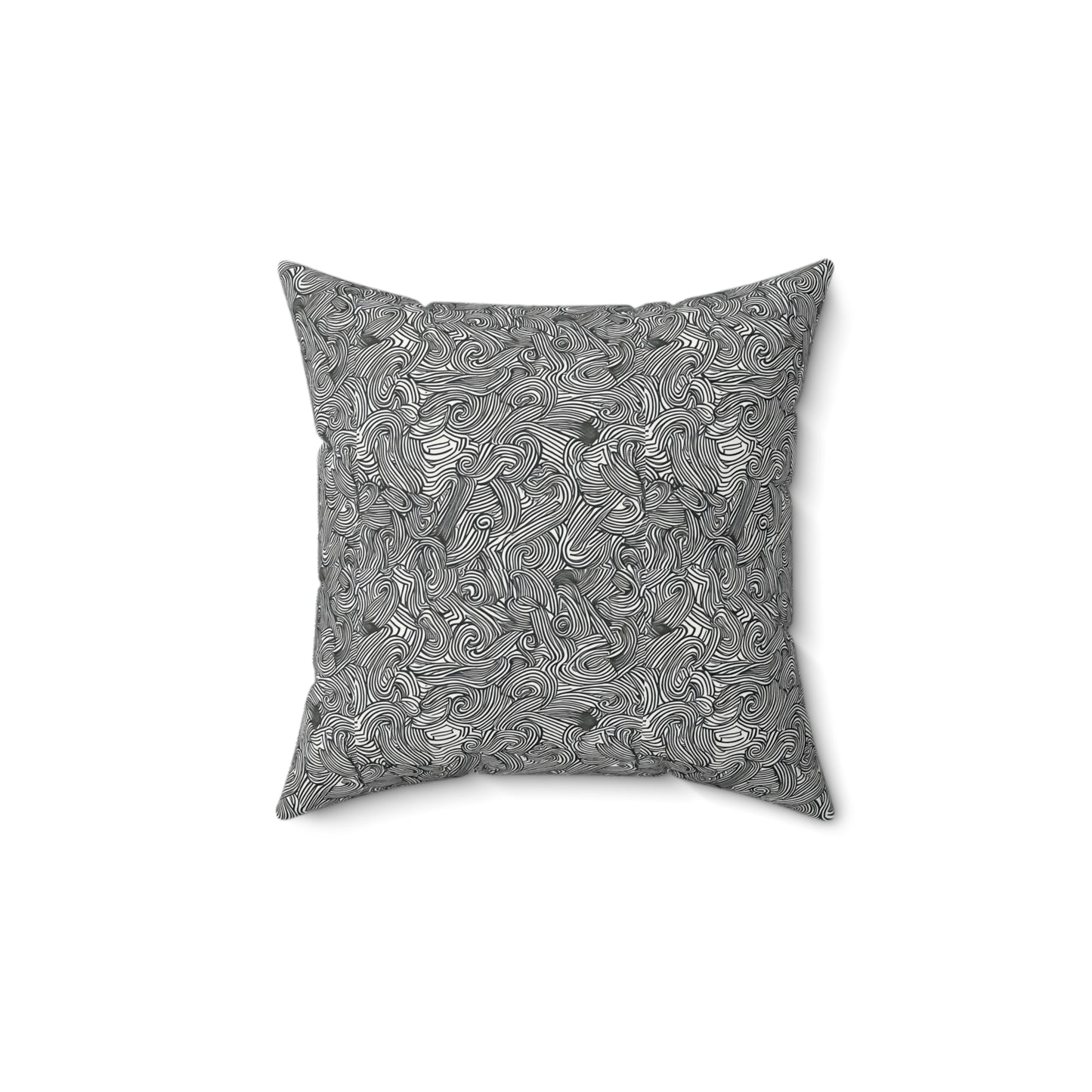 Spun Polyester Square Pillow