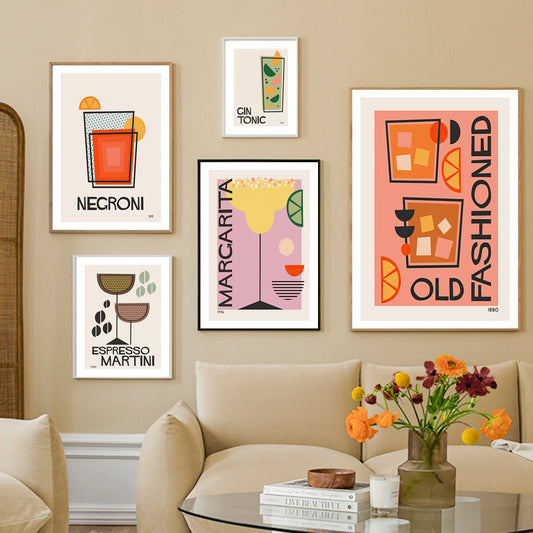 Spray Painted Rimless Nordic Porch Decoration