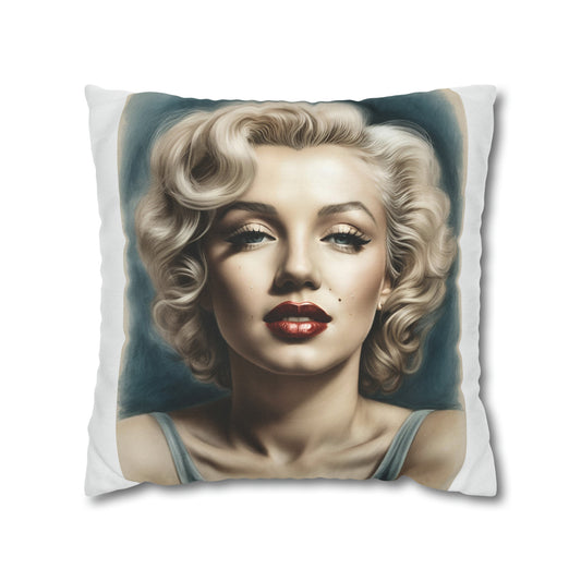 Spun Polyester Square Pillow Case