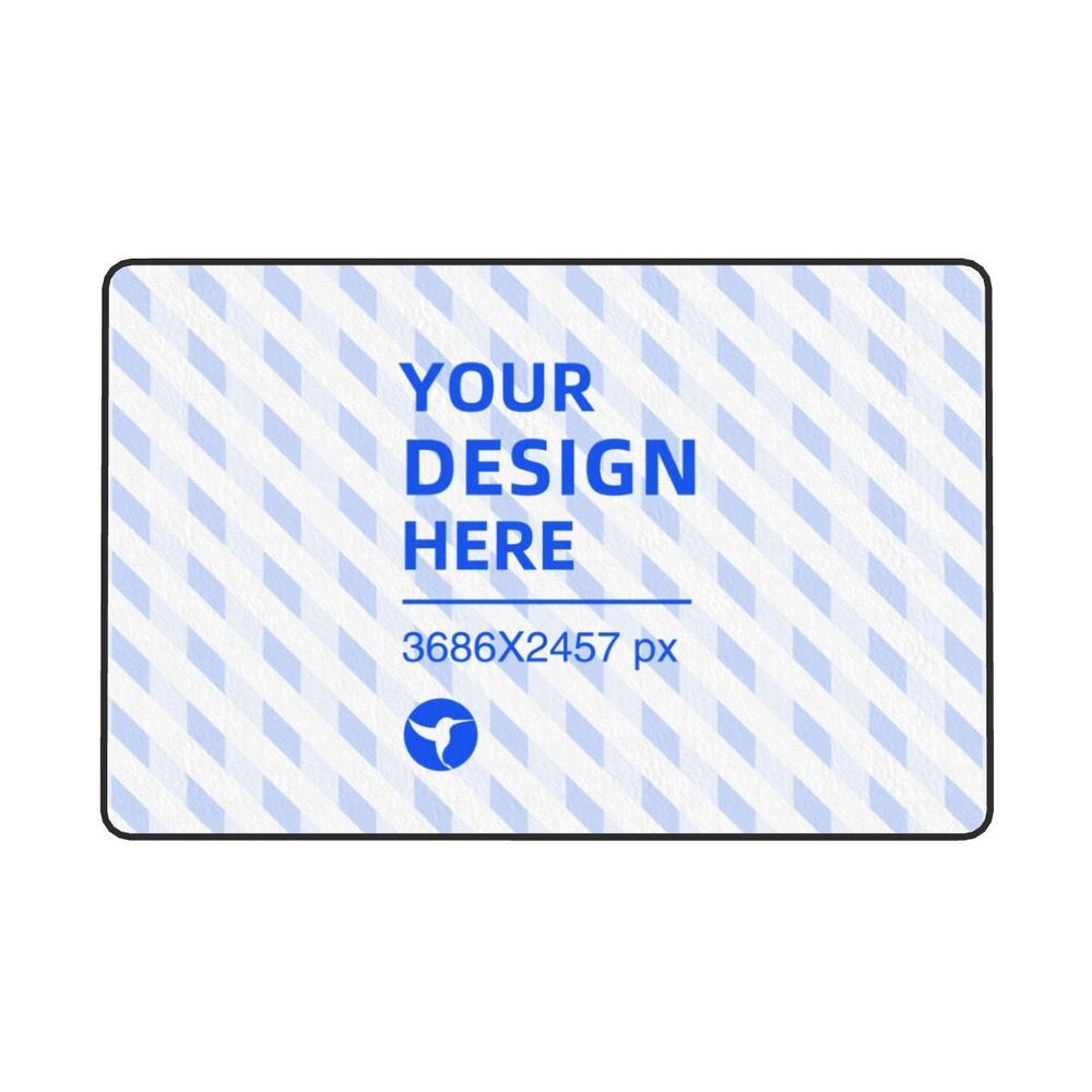 Flannel Absorbent Non-slip Easy-care Floor Mat