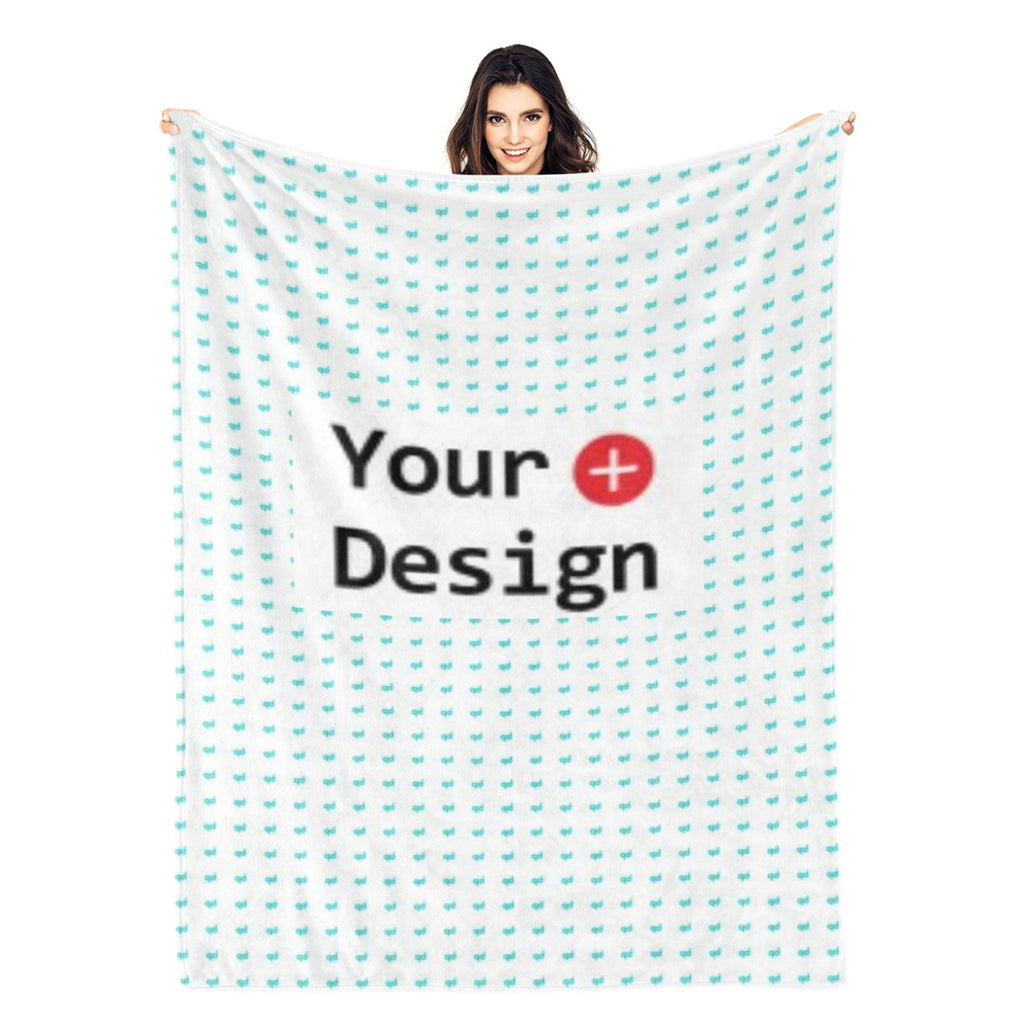 POD - Customized Thick Flannel Blanket